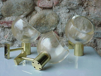#seguso italy three tickness glass #walllamp applique design flavio #poli years 70