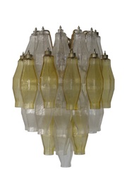 carlo #scarpa ceiling lamp glass by #venini italy design years 60