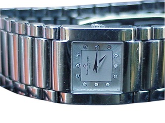 baume mercie catwalk quadrante diamanti years 90 watch design