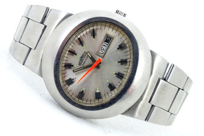 Arsa matic orologio space age anni '60/'70 automatico date-date design