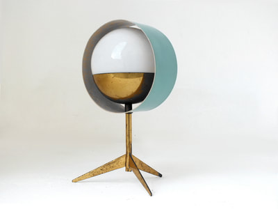 desk lamp #stilux  italy production years 50 #saturn lampada (1)