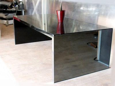 driade mirror low table nanda vigo design years 70 four corner defin