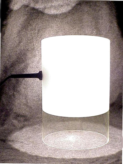 #Fatua desk lamp #Fontanaarte Italy design Guido #Rosati years '70 (sottsass venini era)