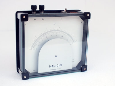 #Habicht Schaffhausen Schweiz #millivoltmeter Conrad Habicht #Einstein #Solovine Iwc