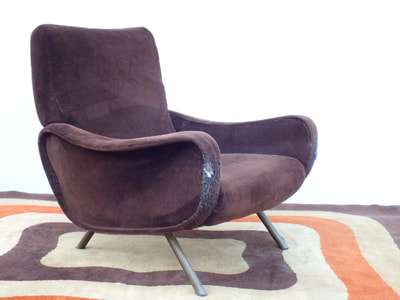 Marco #Zanuso #lady arm chair years '58 #arflex (arteluce fontana arte stilnovo era) #zanusoarflex