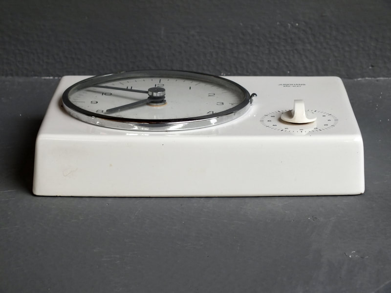 Max Bill design years '60 for Junghans wall clock ato-mat