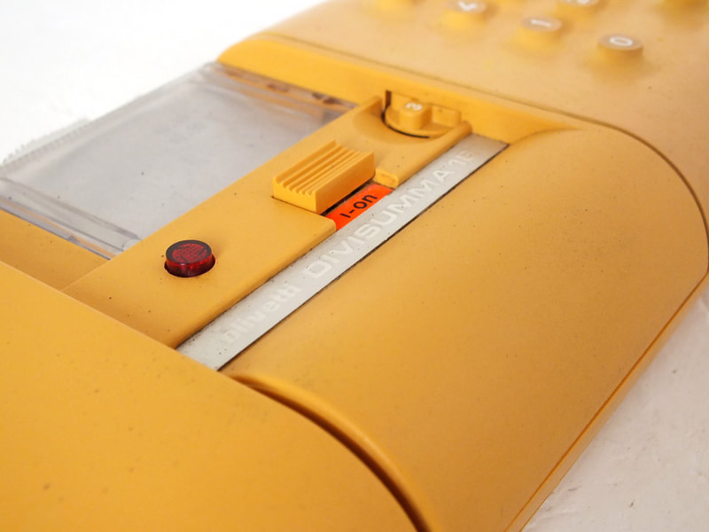 Olivetti divisumma 18 Mario Bellini design calculator years '70