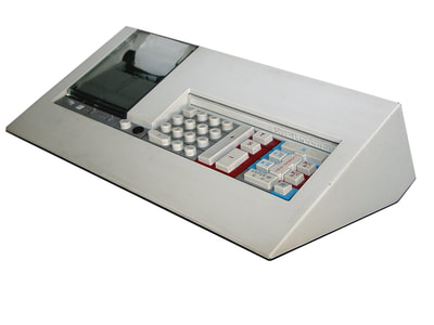 #Olivetti #Logos vintage calculator design by Mario #Bellini (era brionvega fontana)