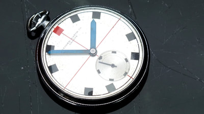 Record Watch Co Geneve orologio decò design razionale pocket watch razionalism bauhaus