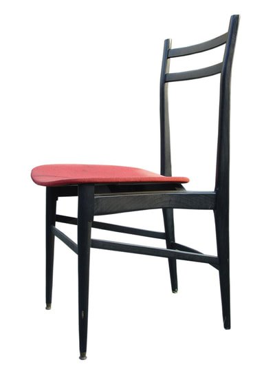 six chair parisi ponti i taly design years '50 6 sedie chair (ponti chiesa urlich era)