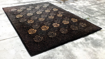 #Missoni rose #carpet wool tappeto lana #rosita design art