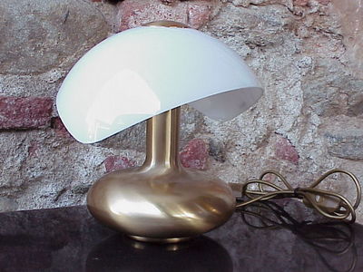 #Veart Venice Italy design #tablelamp in brass and glass years '70 perfect