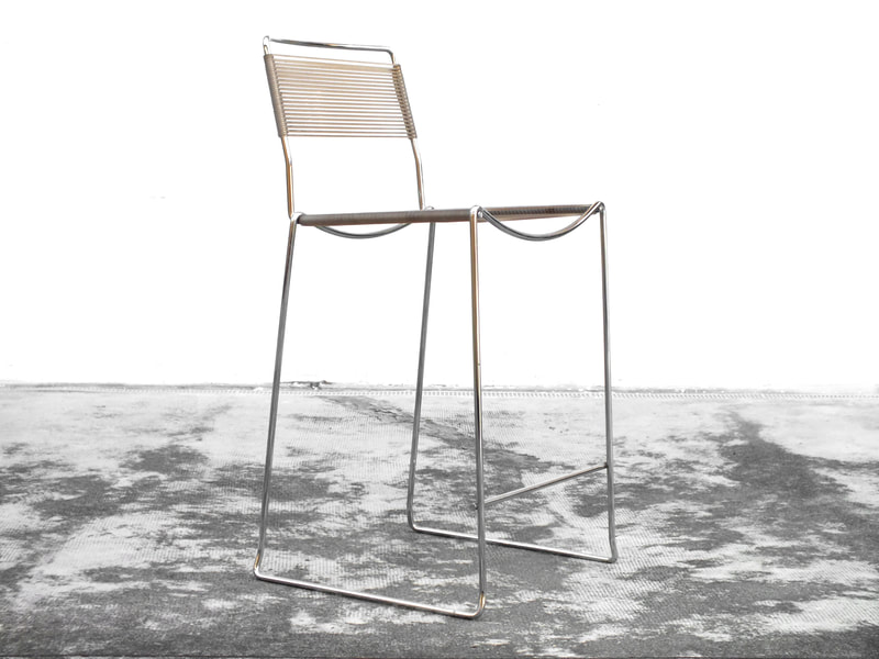 "spaghetti" stool by Alias Italy prod. design Giandomenico Belotti in years '70