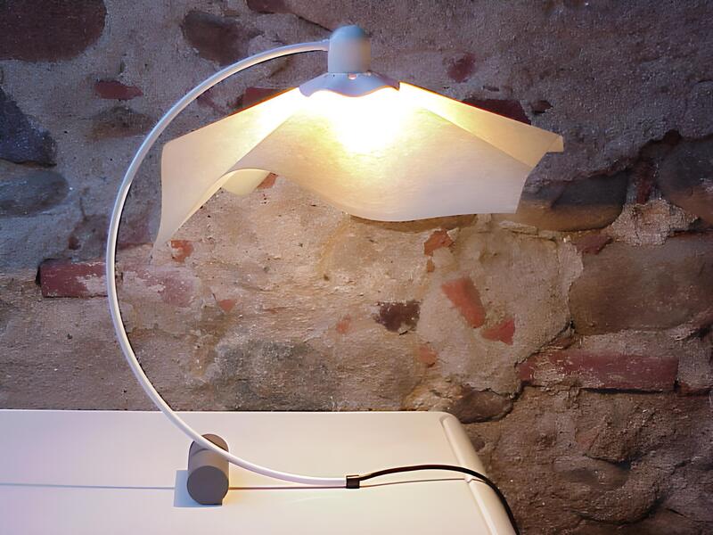 area table lamp by Artemide in years 70 by Mario Bellini design
