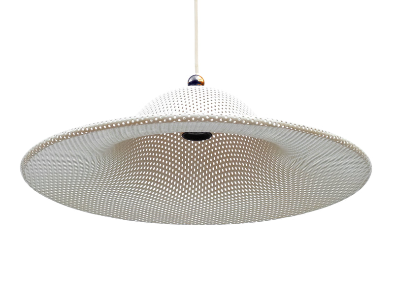 Mathieu Mategot design year 58 perforated ceiling lamp  for Artimeta Soest Holland