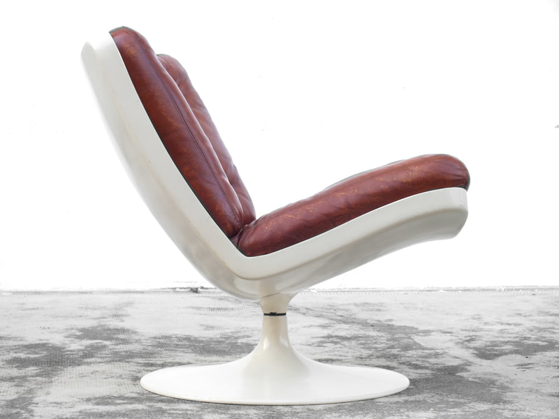 Geoffrey Harcourt design for Artifort in years '68 space age armchair