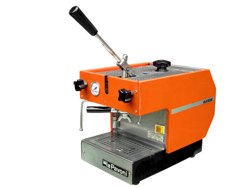 la pavoni eurobar coffee machine years 80 ponti era  design professional 
