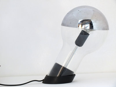 cesare #leonardi, franca #stagi design by #lumenform lamp #pupa" years 68