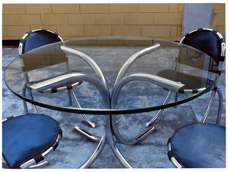 #Medusa table and 4 chairs Studio #Tetrarch design by #Bazzani Italy 