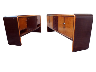 Paolo #Buffa attributed important #sideboard and cabinet bar design years'30 decò