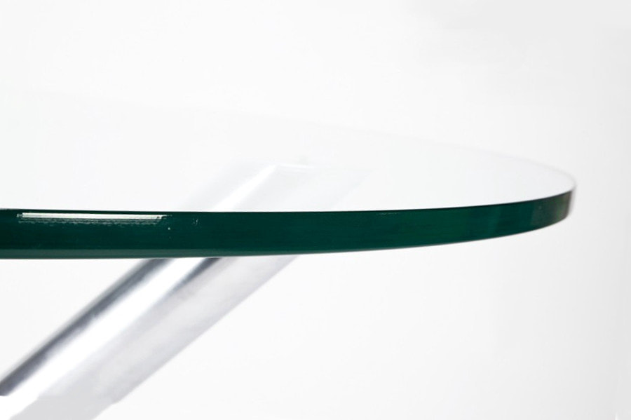 renato zevi design for roche bobois france years 70 sculpture  table glass 