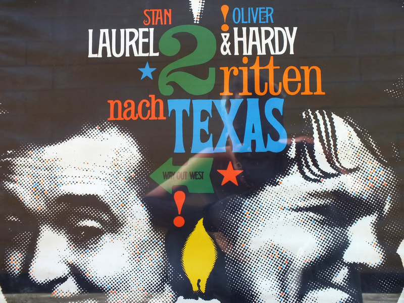 Laurel&Oliver Hardy 2 ritten nach texas/Way Out West Gunther Kieser '60
